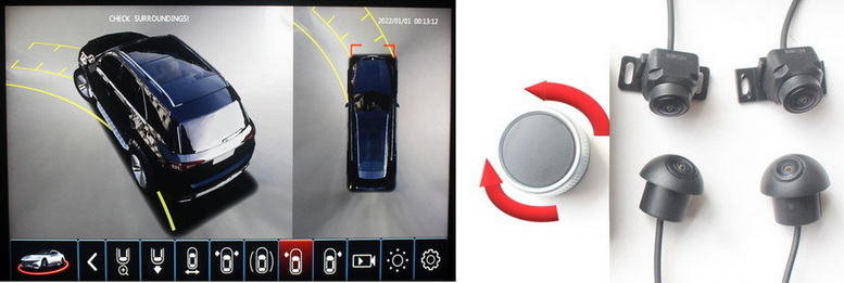 Car 360 degree camera