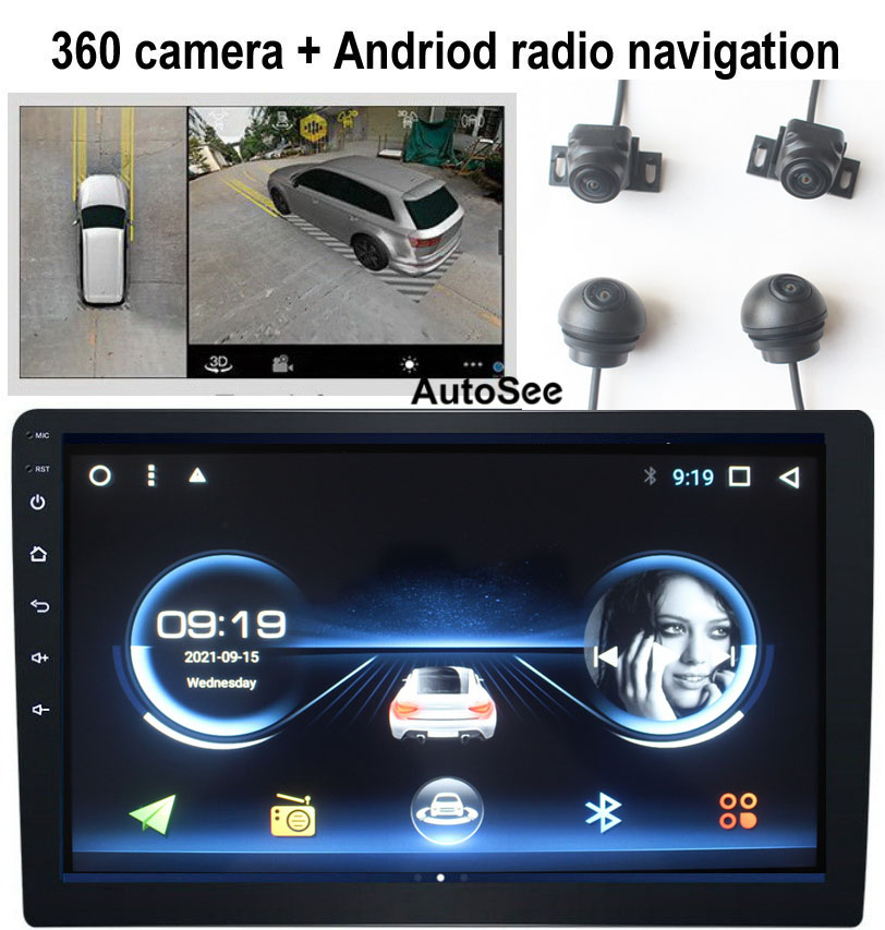 for Toyota for Honda for Nissan touch screen Android monitor Navigation ...